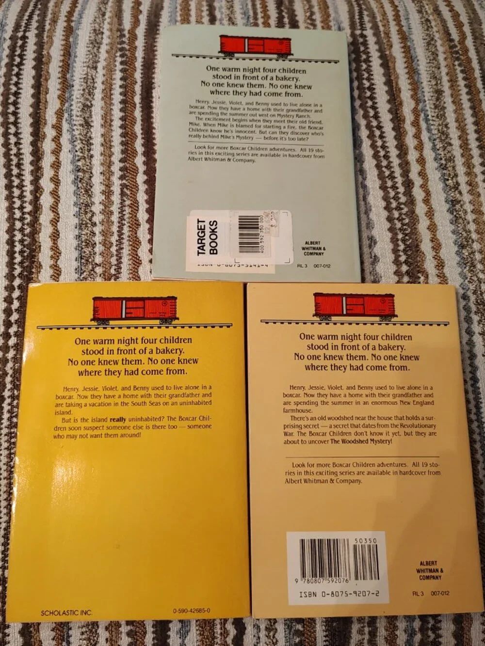 Lot 10 The Boxcar Children Chapter Books 2 3 4 5 6 7 10 11 13 14 Warner